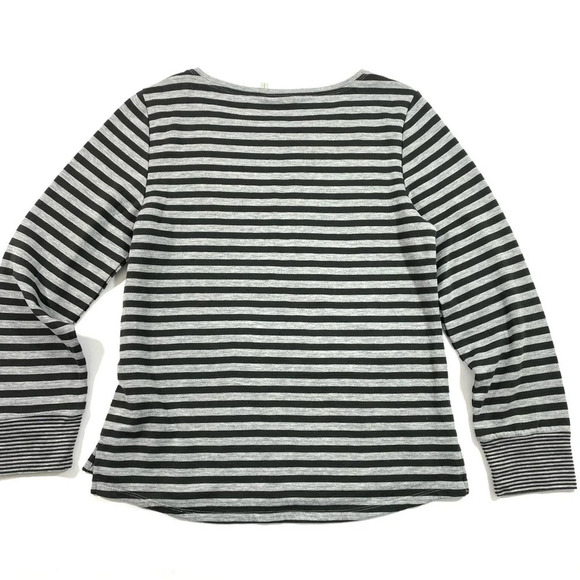 Sahalie A Line Stripe Long Sleeve Shirt - Picture 2 of 7